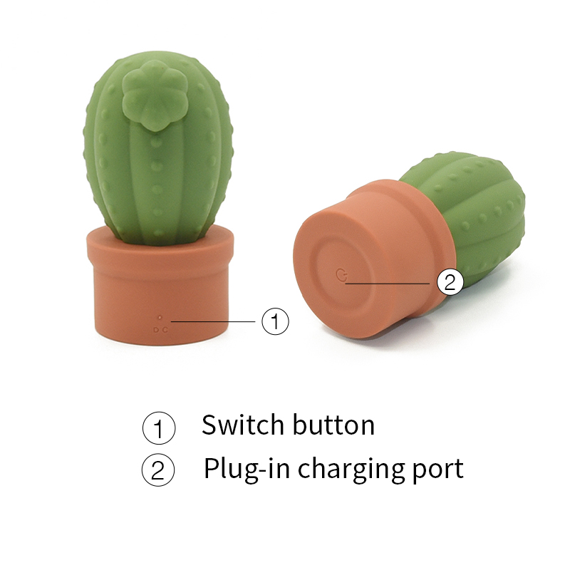 Flower Pot Cactus vibes FDA Silicone elegant πακέτο- Shenzhen Zhimo Technology Co., Ltd.